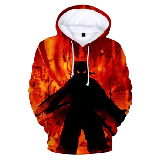 OtakuForm-DemonSlayer Hoodie / US XS 3D Print Anime Demon Slayer Hoodies Sweatshirts