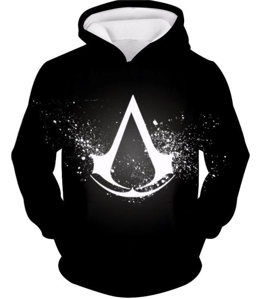 OtakuForm-OP Hoodie Hoodie / XXS Amazing Logo Assassin's Creed Cool Black Hoodie