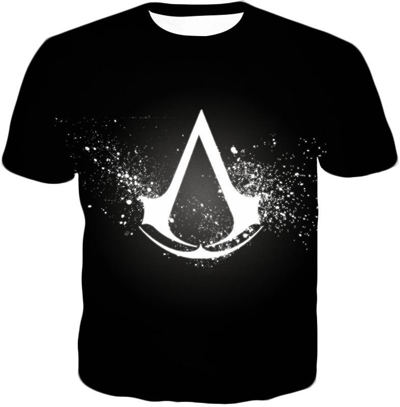 OtakuForm-OP Hoodie T-Shirt / XXS Amazing Logo Assassin's Creed Cool Black Hoodie