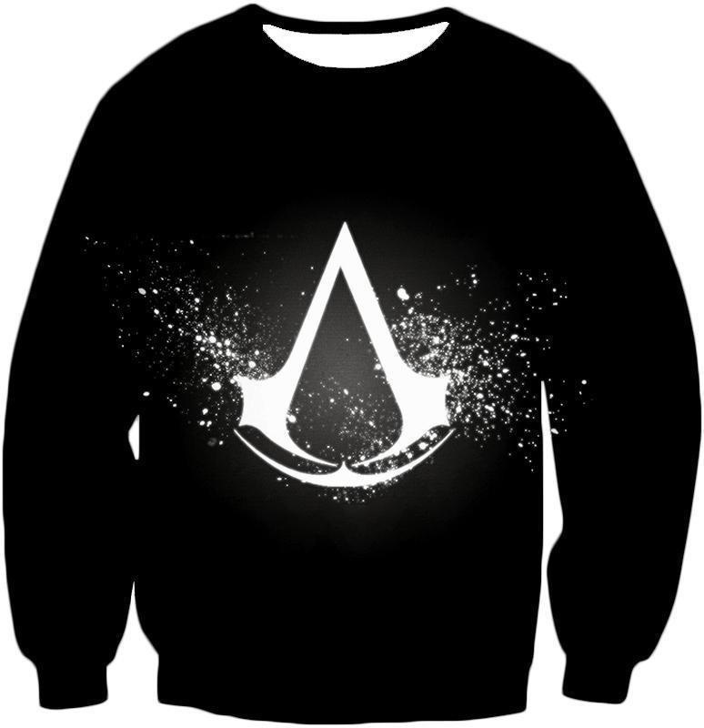 OtakuForm-OP Hoodie Sweatshirt / XXS Amazing Logo Assassin's Creed Cool Black Hoodie