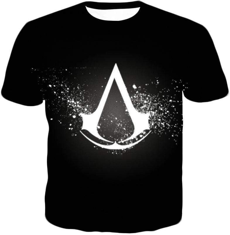 OtakuForm-OP Sweatshirt T-Shirt / XXS Amazing Logo Assassin's Creed Cool Black Sweatshirt