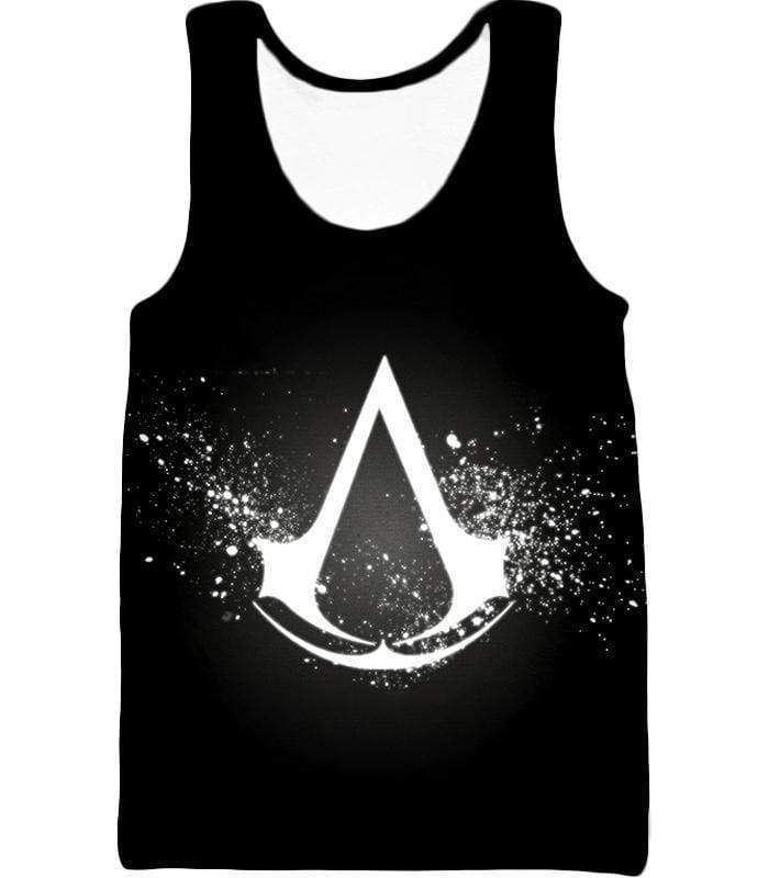 OtakuForm-OP Sweatshirt Tank Top / XXS Amazing Logo Assassin's Creed Cool Black Sweatshirt