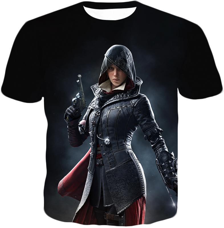 OtakuForm-OP T-Shirt T-Shirt / XXS Amazing Syndicate Female Assassin Evie Frye Cool Black T-Shirt