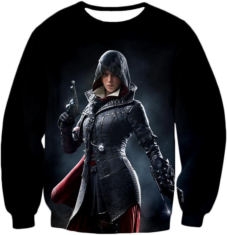 OtakuForm-OP T-Shirt Sweatshirt / XXS Amazing Syndicate Female Assassin Evie Frye Cool Black T-Shirt