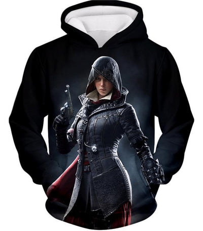 OtakuForm-OP T-Shirt Hoodie / XXS Amazing Syndicate Female Assassin Evie Frye Cool Black T-Shirt
