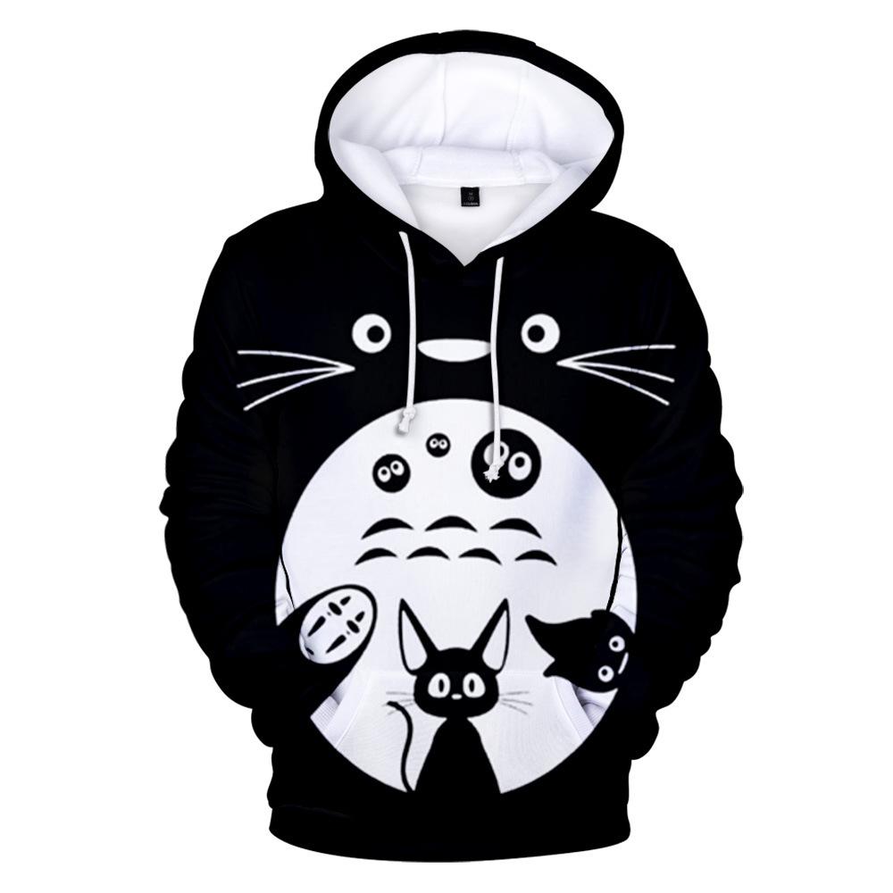 Totoro Hoodie XXS Anime My Neighbor Totoro Hoodie – Hooded Sweatshirt