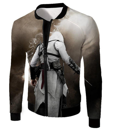OtakuForm-OP Zip Up Hoodie Jacket / XXS Assassins Legend Altair Ibn-LaAhad Cool Action Promo Zip Up Hoodie