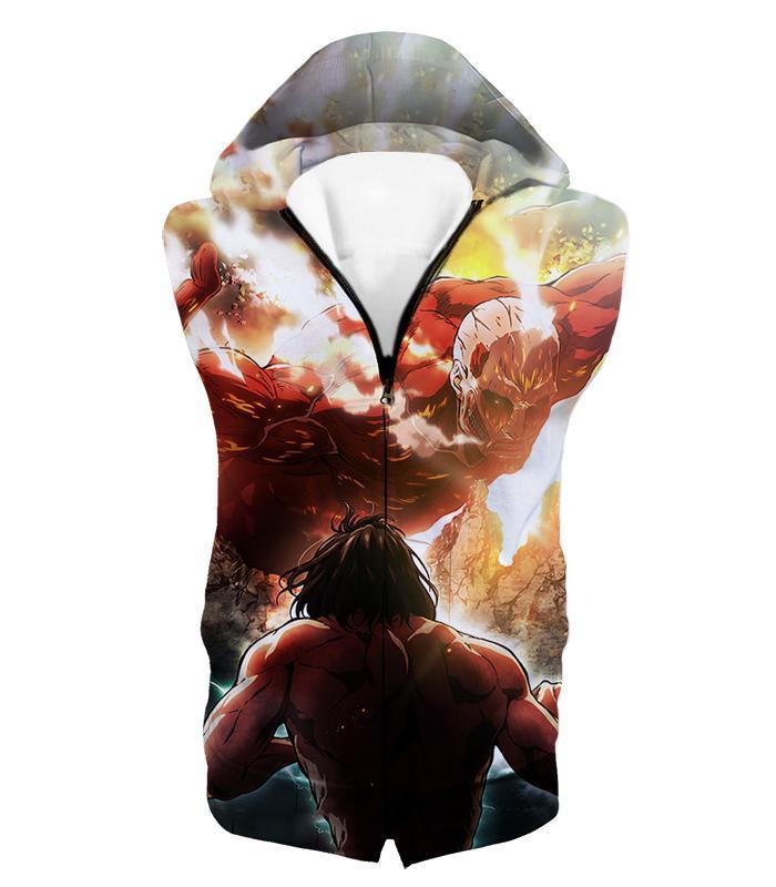 OtakuForm-OP Hoodie Hooded Tank Top / US XXS (Asian XS) Attack on Titan Cool Captain Levi Action Still Hoodie