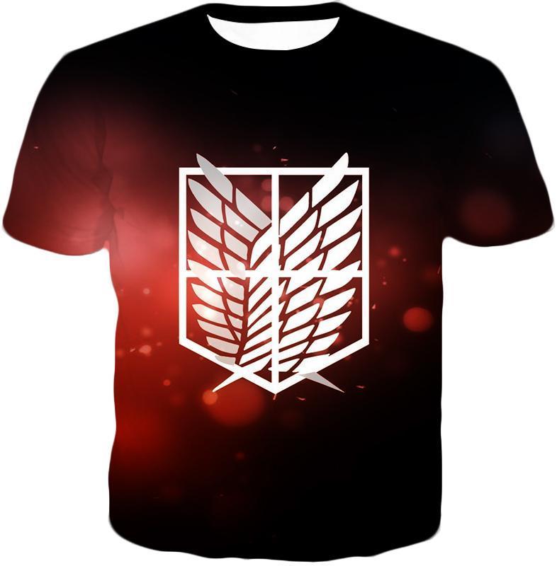 OtakuForm-OP Hoodie T-Shirt / US XXS (Asian XS) Attack on Titan Cool Survey Corps Emblem Hoodie