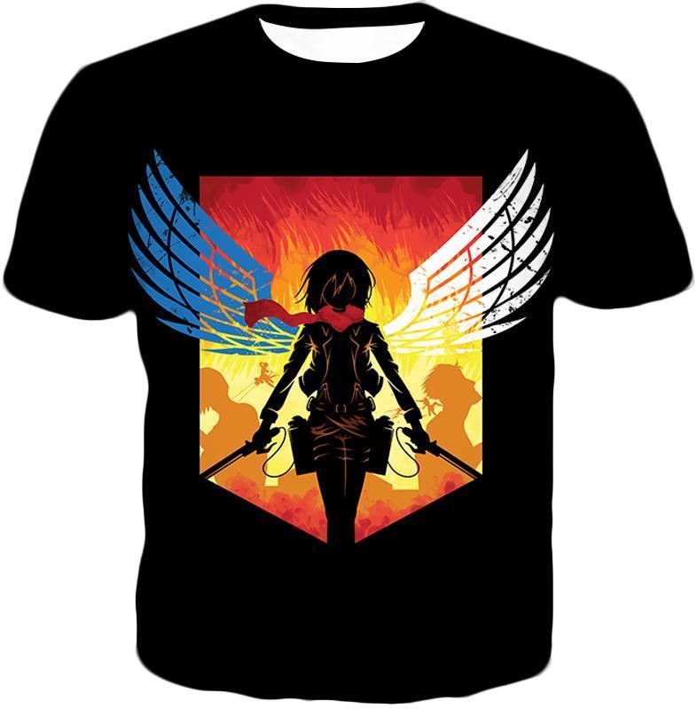 OtakuForm-OP T-Shirt T-Shirt / US XXS (Asian XS) Attack on Titan Eren Yeager Vs Colossus Titan T-Shirt