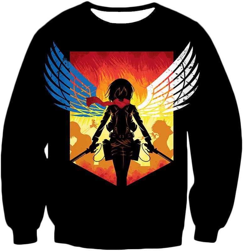OtakuForm-OP T-Shirt Sweatshirt / US XXS (Asian XS) Attack on Titan Eren Yeager Vs Colossus Titan T-Shirt
