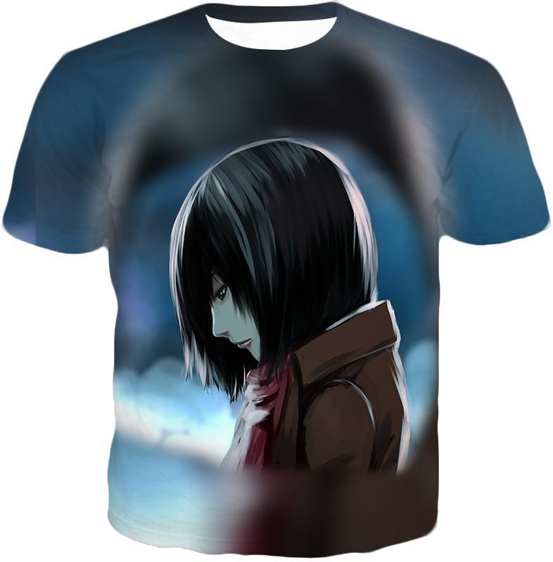 OtakuForm-OP Hoodie T-Shirt / US XXS (Asian XS) Attack on Titan Most Beautiful Mikasa Ackerman Hoodie