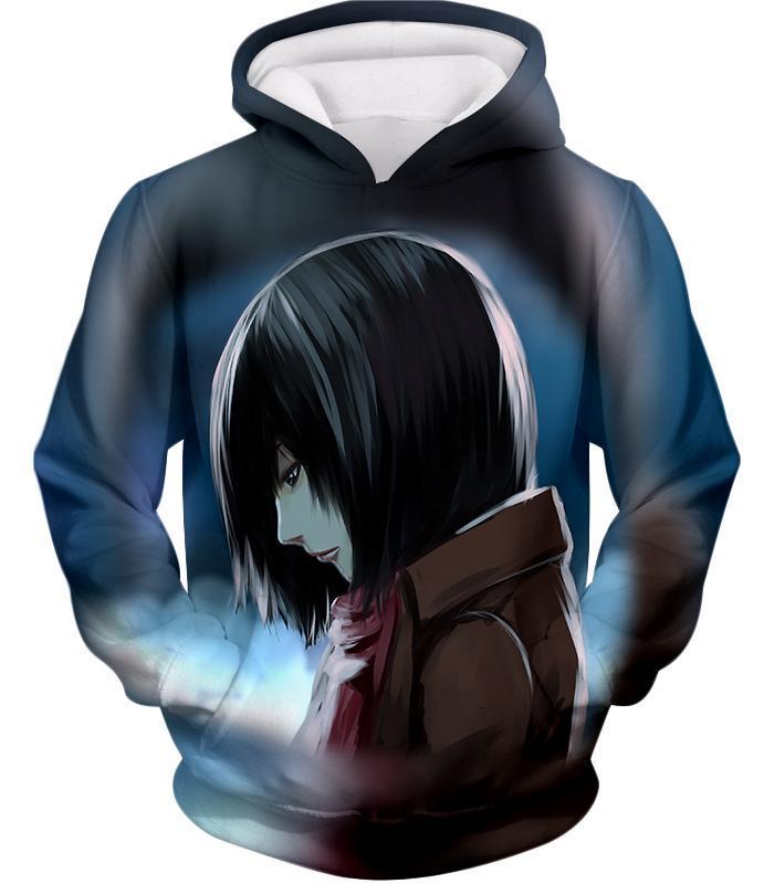 OtakuForm-OP Sweatshirt Hoodie / US XXS (Asian XS) Attack on Titan Most Beautiful Mikasa Ackerman Sweatshirt