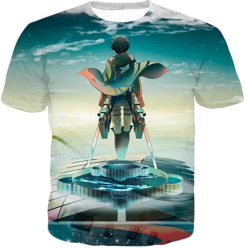 OtakuForm-OP T-Shirt T-Shirt / XXS Attack On Titan T-Shirt - Attack on Titan Strongest Soldier of Humanity Captain Levi Ackerman Cool Graphic T-Shirt