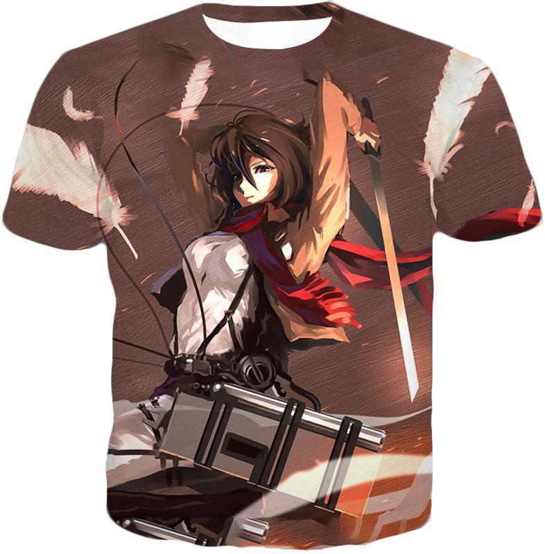 OtakuForm-OP Sweatshirt T-Shirt / US XXS (Asian XS) Attack on Titan The Survey Corps Emblem Black Sweatshirt