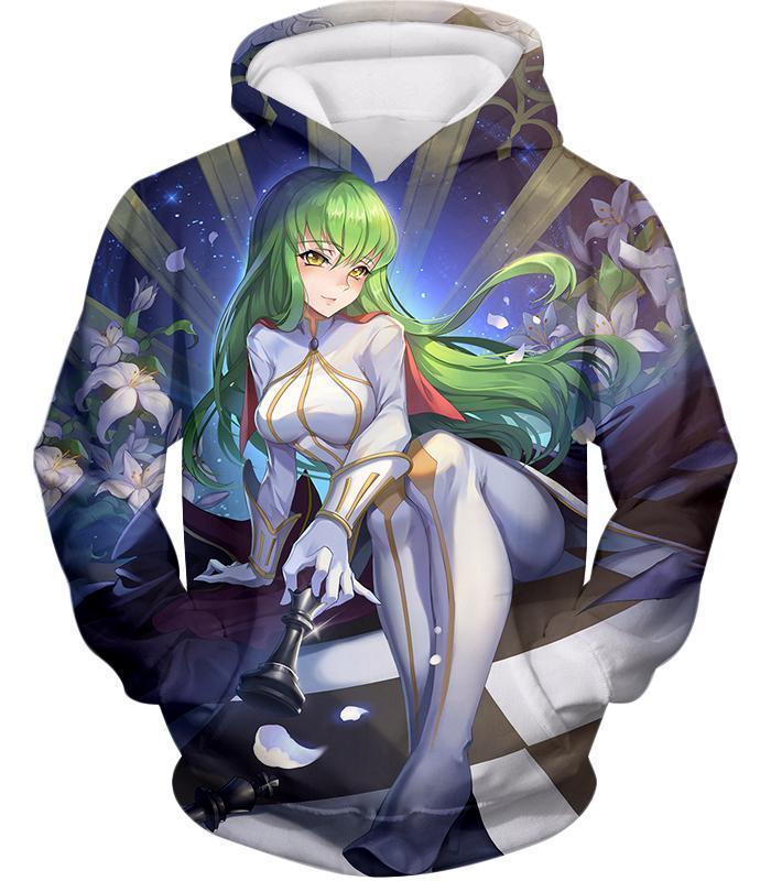 OtakuForm-OP T-Shirt Hoodie / XXS Beautiful Code Geass Green Headed Anime Girl Cool Poster T-Shirt