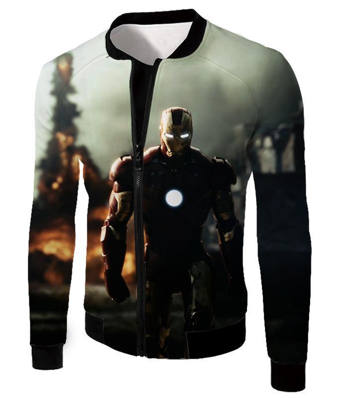 OtakuForm-OF T-Shirt Jacket / XXS Best Avenger Iron Man HD Action Print T-Shirt