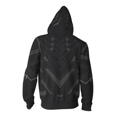 OtakuForm-SH Hoodie S / Gray BLACK PANTHER Inspired Hoodie Jacket