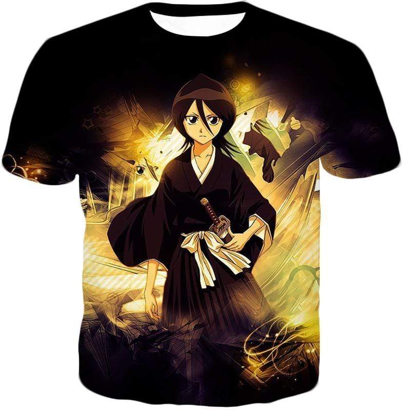OtakuForm-OP T-Shirt T-Shirt / XXS Bleach Awesome Soul Reaper Kuchiki Rukia Amazing Anime Graphic T-Shirt