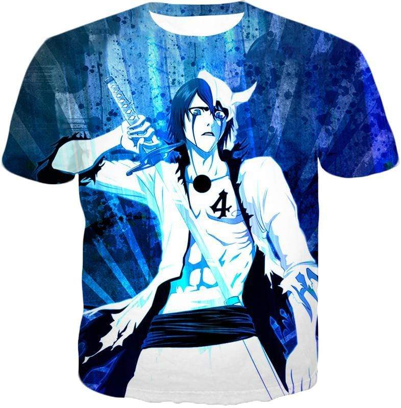 OtakuForm-OP T-Shirt T-Shirt / XXS Bleach Cool Anime Bleach Number 4 Ulquiorra Cifer Awesome Promo T-Shirt