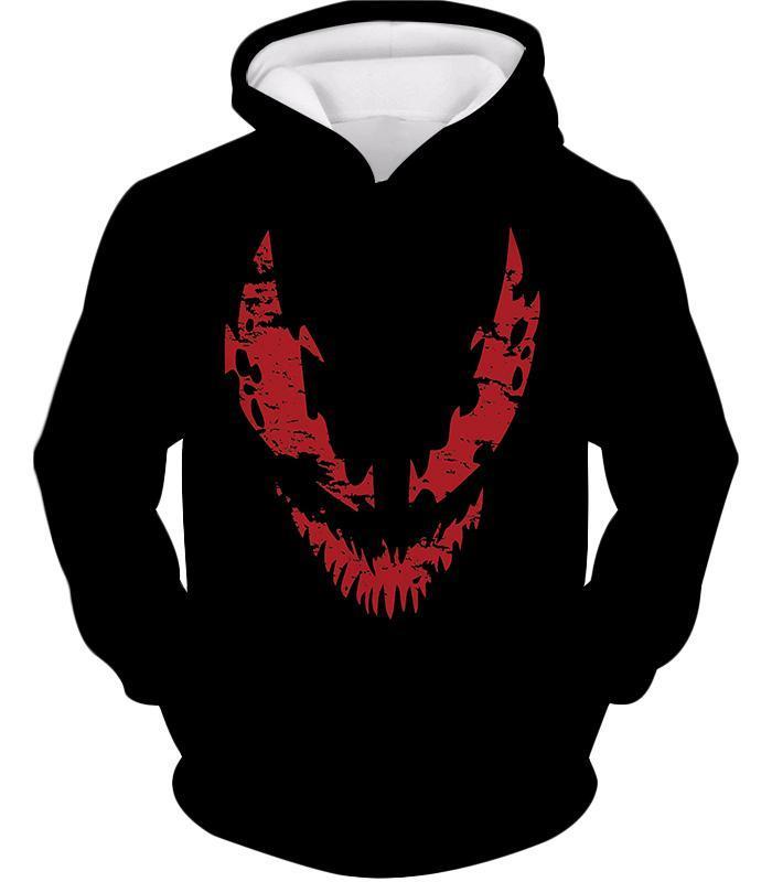OtakuForm-OP Jacket Hoodie / XXS Blood Red Spiderman Villain Carnage Promo Black Jacket