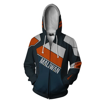 OtakuForm-OP Cosplay Jacket Zip Up Hoodie / US XS (Asian S) Borderlands Maliwan Zip Up Hoodie Jacket