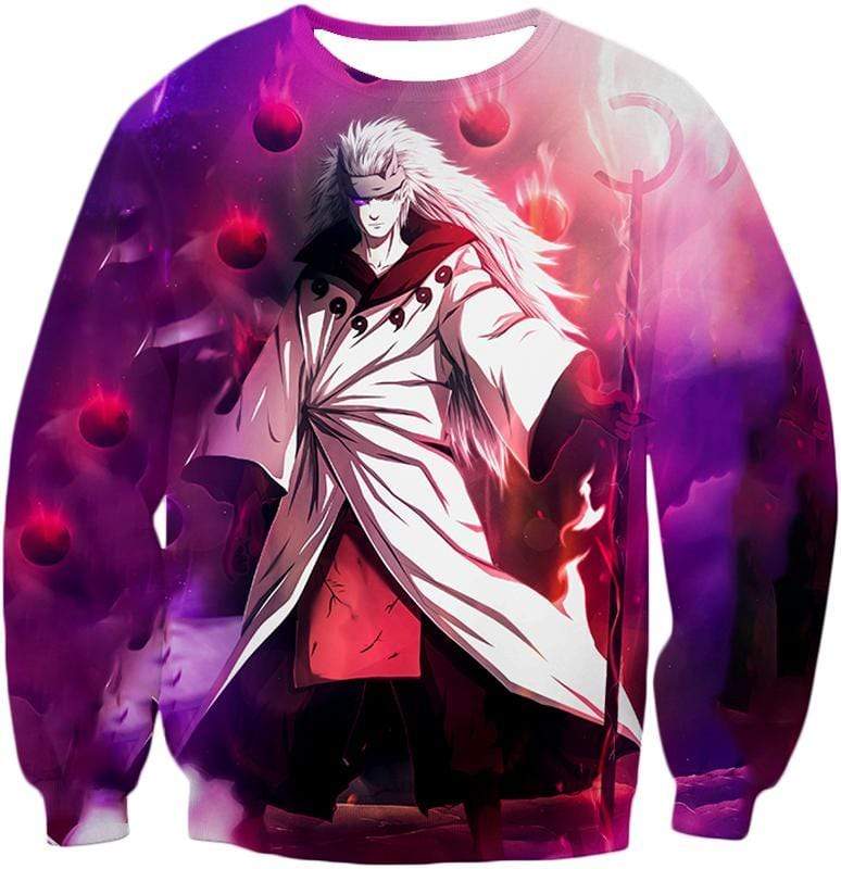 OtakuForm-OP T-Shirt Sweatshirt / XXS Boruto Cool Legend Madara Uchiha as Sage of Six Paths Ultimate Anime T-Shirt