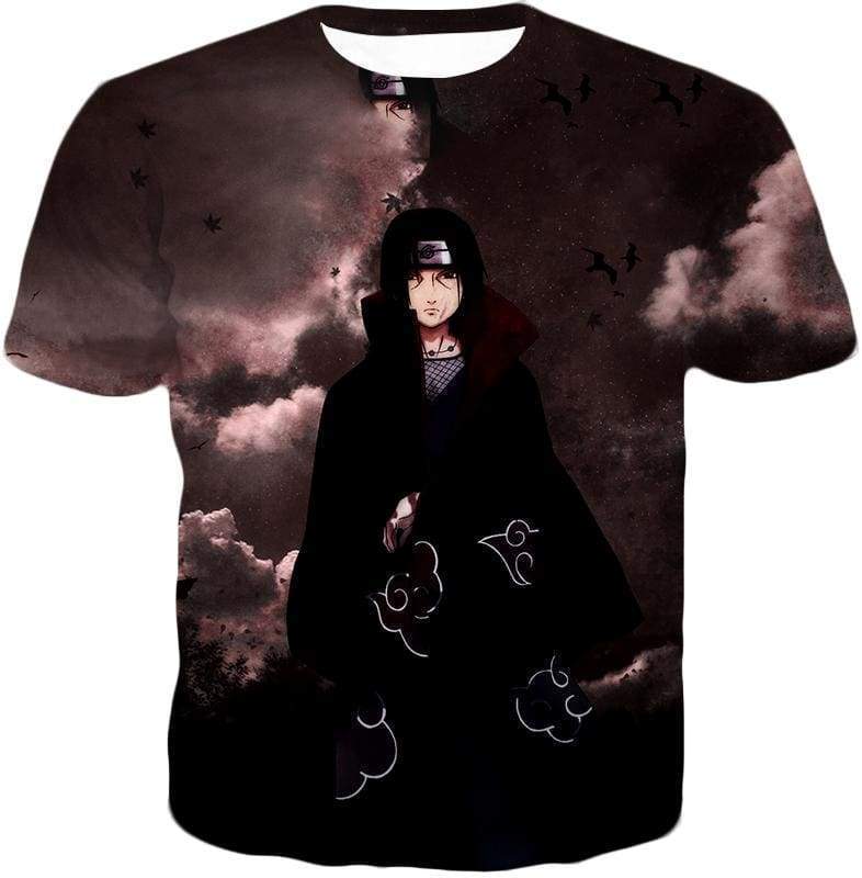 OtakuForm-OP T-Shirt T-Shirt / XXS Boruto Cool Ninja Akatsuki Member Itachi Uchiha Amazing Anime T-Shirt