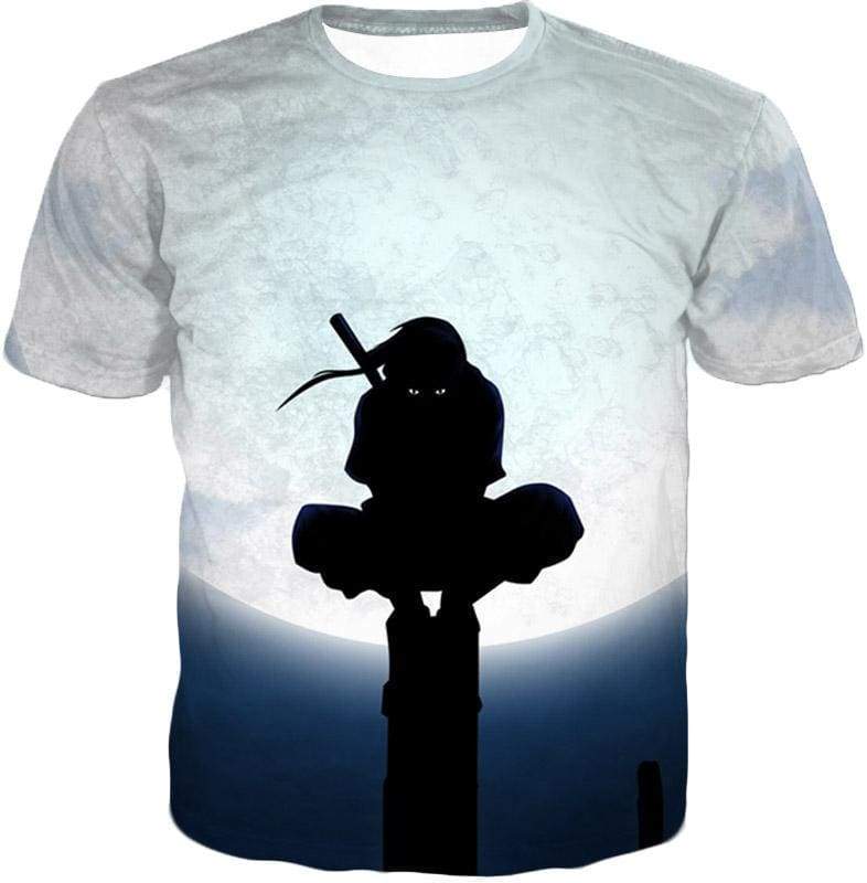 OtakuForm-OP T-Shirt T-Shirt / XXS Boruto Leaf Village Ninja Prodigy Itachi Uchiha White Anime T-Shirt