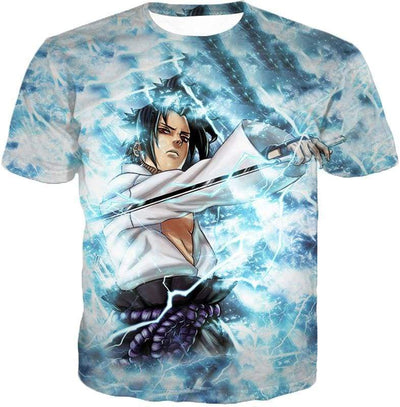 OtakuForm-OP T-Shirt T-Shirt / XXS Boruto Sasuke Uchiha Cool Lightning Type Ninja Anime T-Shirt
