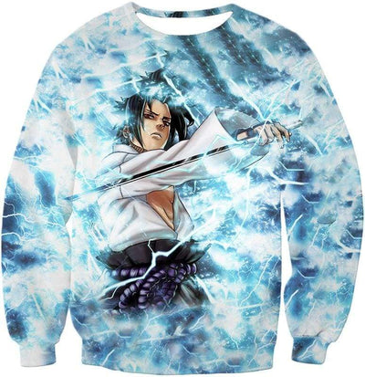 OtakuForm-OP T-Shirt Sweatshirt / XXS Boruto Sasuke Uchiha Cool Lightning Type Ninja Anime T-Shirt