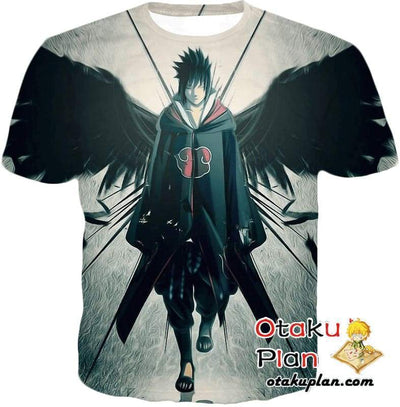 OtakuForm-OP Hoodie T-Shirt / XXS Boruto Sasuke Uchiha Fallen Angel Hoodie