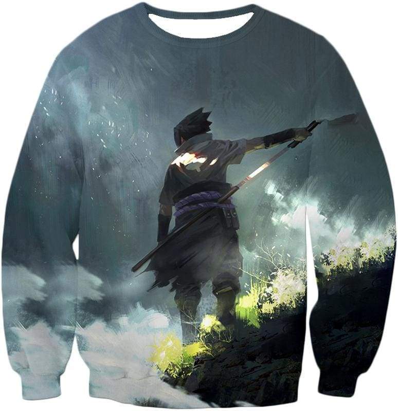OtakuForm-OP Sweatshirt Sweatshirt / XXS Boruto Sasuke Uchiha the Ultimate Ninja Warrior Anime Sweatshirt