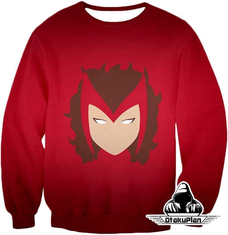 OtakuForm-OP Hoodie Sweatshirt / XXS Chaos Magic User Scarlet Witch Cool Promo Red Hoodie