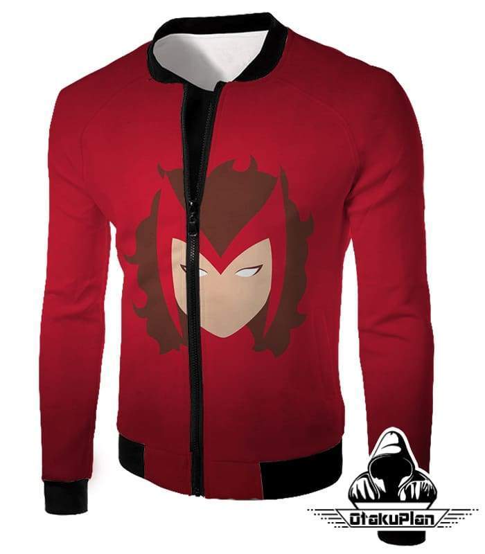 OtakuForm-OP Hoodie Jacket / XXS Chaos Magic User Scarlet Witch Cool Promo Red Hoodie