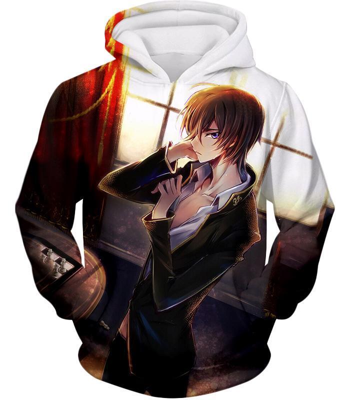 OtakuForm-OP T-Shirt Hoodie / XXS Code Geass Handsome Anime Hero Suzaku Kururugi Amazing Promo T-Shirt