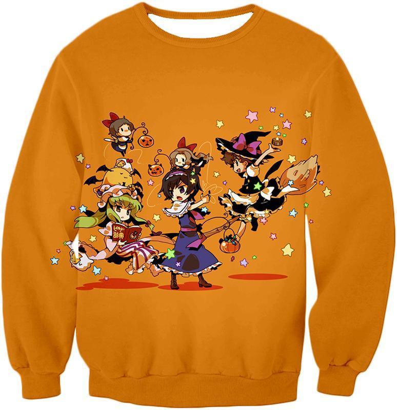 OtakuForm-OP Hoodie Sweatshirt / XXS Code Geass Super Cute Anime Promo Cool Orange Hoodie