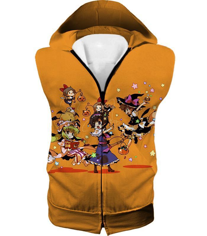 OtakuForm-OP T-Shirt Hooded Tank Top / XXS Code Geass Super Cute Anime Promo Cool Orange T-Shirt