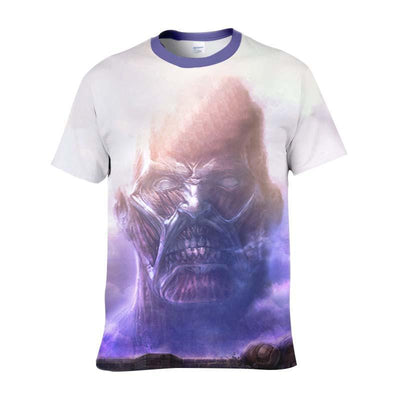 Attack On Titan T-Shirt S Colossal Titan T-Shirt - Attack On Titan 3D T-Shirt