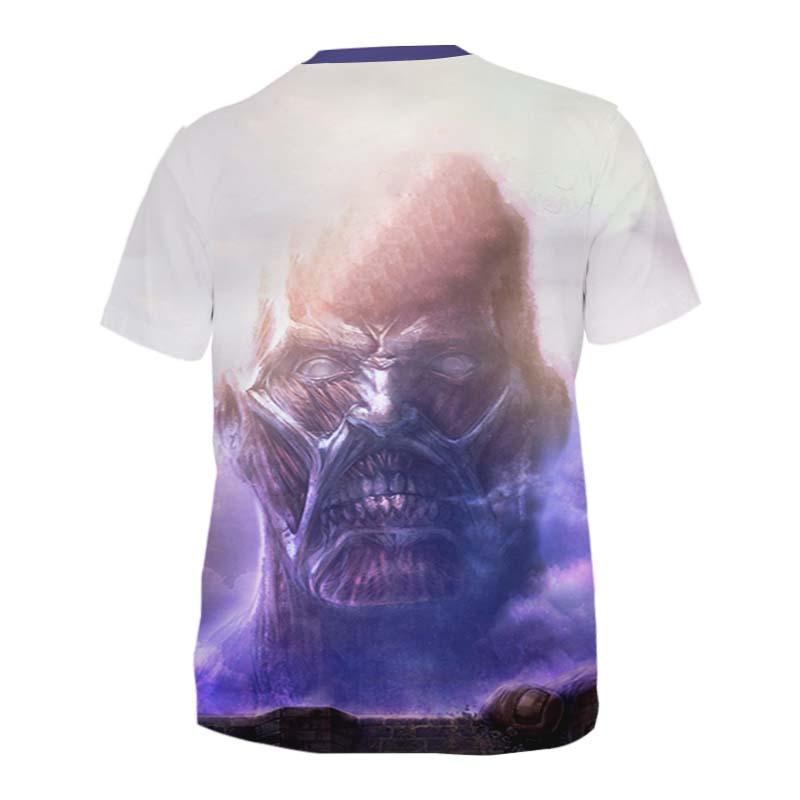 Attack On Titan T-Shirt S Colossal Titan T-Shirt - Attack On Titan 3D T-Shirt