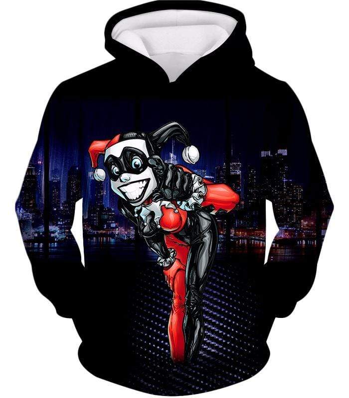 OtakuForm-OP Sweatshirt Hoodie / XXS Cool Gotham Villain Harley Quinn Animated Graphic Sweatshirt