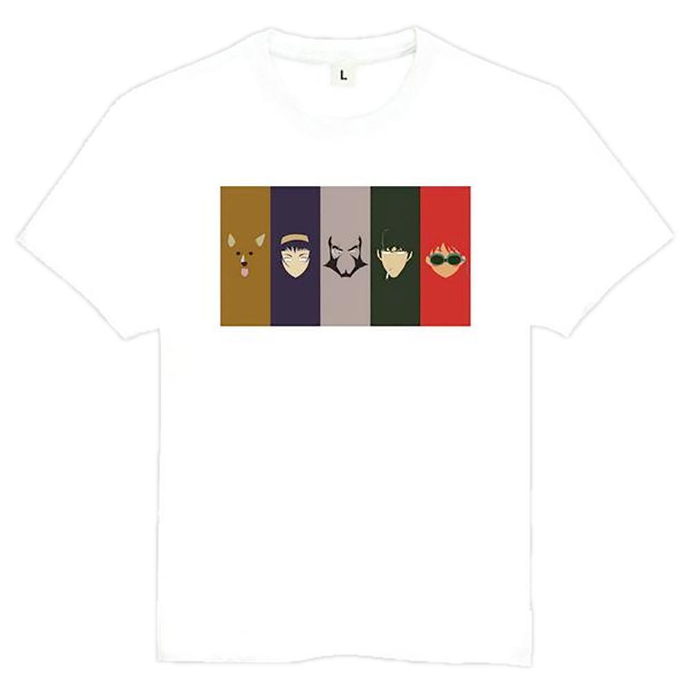 OtakuForm-AM T-Shirt S / White Cowboy Bebop T-Shirt - Pop- Art Panels Cowboy Bepop T-Shirt
