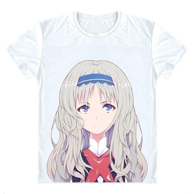 Anime Merchandise T-Shirt M Darling in the Franxx T-Shirt - Kokoro T-Shirt