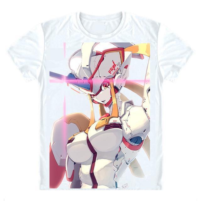 Anime Merchandise T-Shirt M Darling in the Franxx T-Shirt - Strelizia T-Shirt