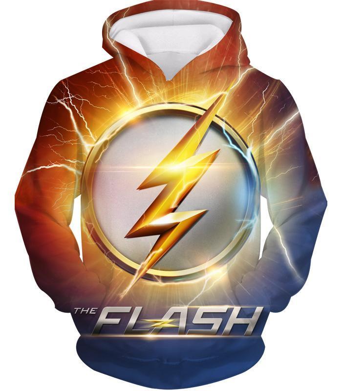 OtakuForm-OP Sweatshirt Hoodie / XXS DC Comics The Flash Symbol Sweatshirt - Superhero 3D Sweatshirts And Clothing Sweatshirt