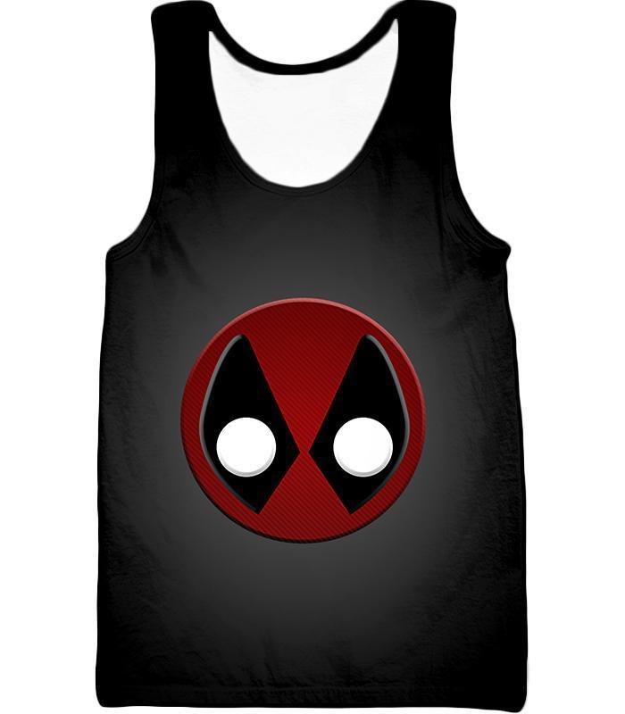 OtakuForm-OP Zip Up Hoodie Tank Top / XXS Deadpool Zip Up Hoodie - Favourite Deadpool Logo Black Zip Up Hoodie
