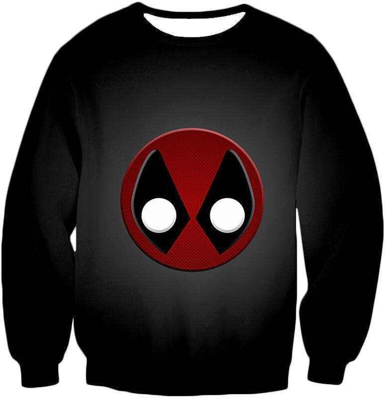 OtakuForm-OP Zip Up Hoodie Sweatshirt / XXS Deadpool Zip Up Hoodie - Favourite Deadpool Logo Black Zip Up Hoodie