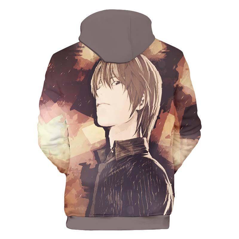 Death Note Hoodie XXS Death Note Light Yagami Hoodie - Death Note Merchandise Hoodie