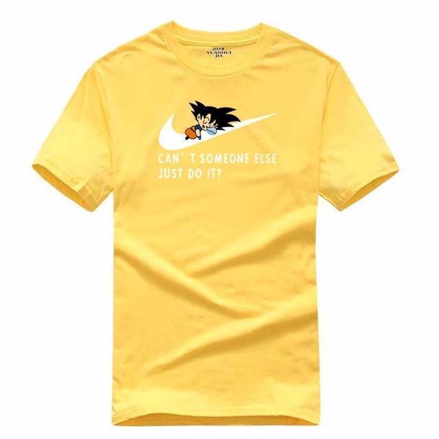 OtakuForm-SH T-Shirt XS / Color 16 DRAGON BALL Lazy Short Sleeve T-Shirt for Men (16 colors)