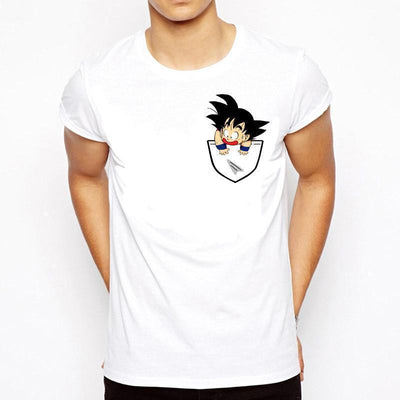 OtakuForm-SH T-Shirt S / Style 4 DRAGON BALL Slim Fit Short Sleeve Shirt for Men (16 styles)